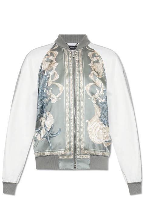 women versace jackets on|Versace bomber jacket women's.